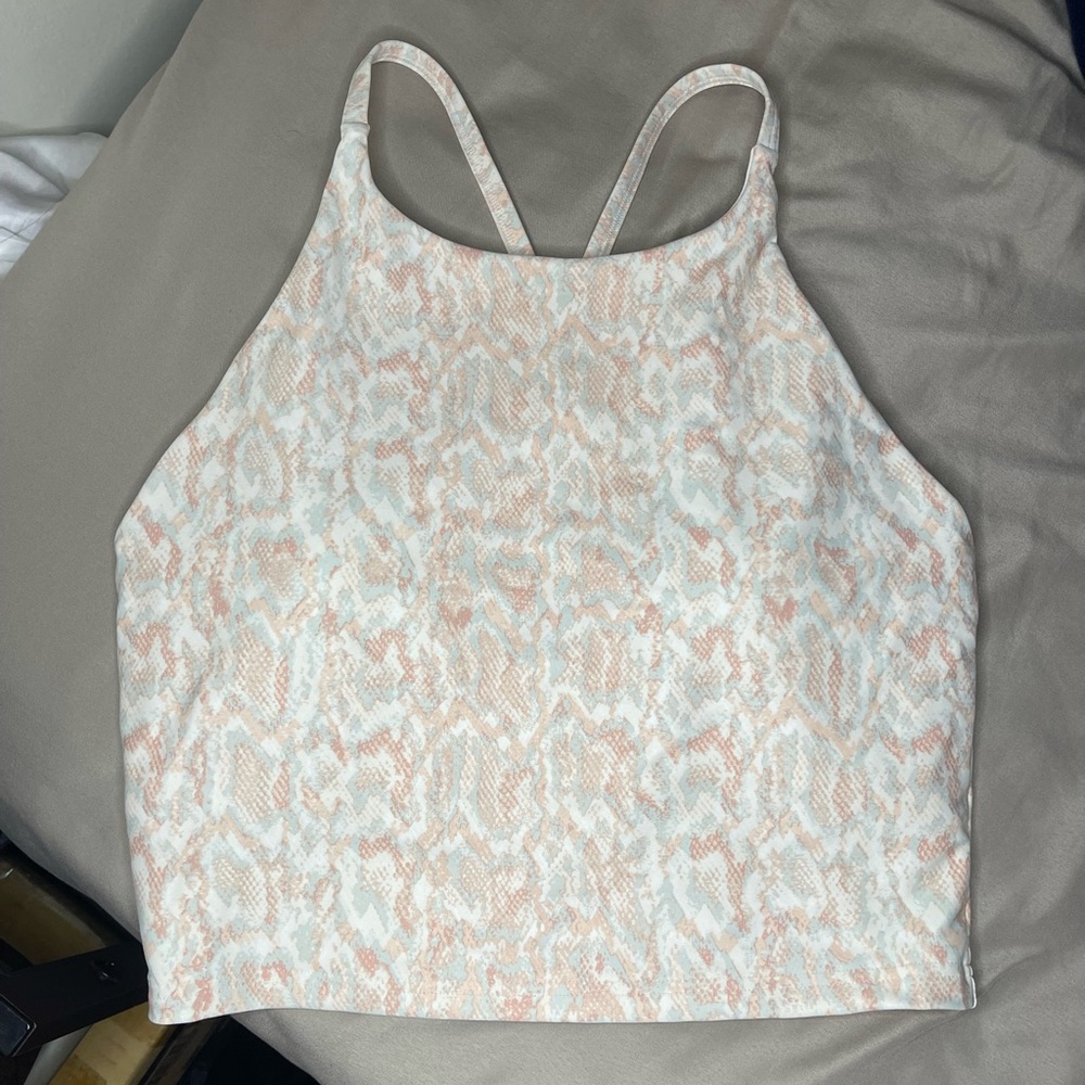 Small New Light Support PowerSoft Longline Sports Bra for Women